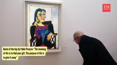 Pablo Picasso Quote: Quote of the day by Pablo Picasso: “The meaning of life is to find your gift. The purpose of life is to give it away” Pablo Picasso Quote: Quote of the day by Pablo Picasso: “The meaning of life is to find your gift. The purpose of life is to give it away”