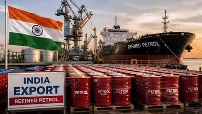 India, among world’s largest exporters of refined oil products, set to see 25% rise in petroleum product exports India, among world’s largest exporters of refined oil products, set to see 25% rise in petroleum product exports
