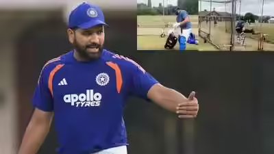 Rohit Sharma hits the nets ahead of England ODI series – WATCH | Cricket News Rohit Sharma hits the nets ahead of England ODI series – WATCH | Cricket News