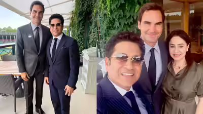 ‘Some rallies never end’: Sachin Tendulkar’s heartfelt message to Roger Federer goes viral | Off the field News ‘Some rallies never end’: Sachin Tendulkar’s heartfelt message to Roger Federer goes viral | Off the field News