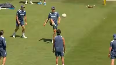 As India remain stuck in traffic, England players enjoy football warm-up at Rose Bowl – Watch | Cricket News As India remain stuck in traffic, England players enjoy football warm-up at Rose Bowl – Watch | Cricket News