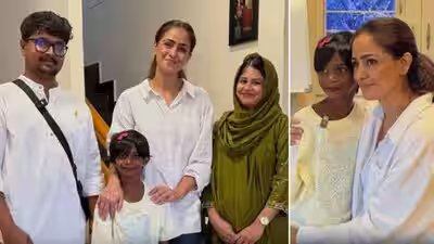 ‘Dharman’ actress Simran wins hearts as she fulfills differently abled girl’s dream with a special surprise | ‘Dharman’ actress Simran wins hearts as she fulfills differently abled girl’s dream with a special surprise |