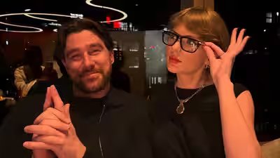 Did Taylor Swift and Travis Kelce get a dog? Newlyweds spotted with fluffy white pup at Florida airport | Did Taylor Swift and Travis Kelce get a dog? Newlyweds spotted with fluffy white pup at Florida airport |