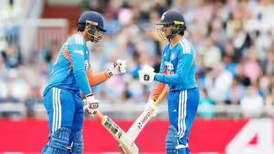 ‘Samne jayegi ki piche maaru?’: Abhishek Sharma and 15-year-old Vaibhav Sooryavanshi’s on-field chat goes viral – WATCH | Cricket News ‘Samne jayegi ki piche maaru?’: Abhishek Sharma and 15-year-old Vaibhav Sooryavanshi’s on-field chat goes viral – WATCH | Cricket News