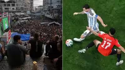 Israeli strike kills Gaza’s Argentina-Egypt FIFA World Cup screenings organiser before kickoff | Off the field News Israeli strike kills Gaza’s Argentina-Egypt FIFA World Cup screenings organiser before kickoff | Off the field News