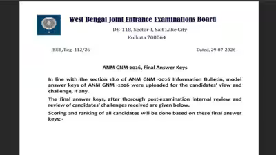 West Bengal ANM GNM result 2026 released at wbjeeb.in: Direct link to download here West Bengal ANM GNM result 2026 released at wbjeeb.in: Direct link to download here