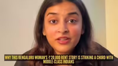 Why this Bengaluru woman’s ₹20,000 rent story is striking a chord with middle-class Indians | Why this Bengaluru woman’s ₹20,000 rent story is striking a chord with middle-class Indians |