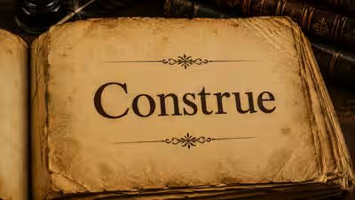 Word of the day: Construe | Word of the day: Construe |