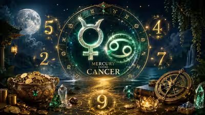 Mercury Enters Cancer: Hidden Money Luck May Activate for Mulank 5, 2,4,7 and 9 Mercury Enters Cancer: Hidden Money Luck May Activate for Mulank 5, 2,4,7 and 9