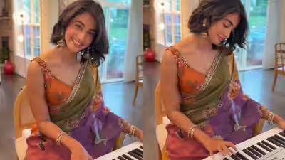 Pooja Hegde’s America appearance proves nothing beats a beautiful saree | Pooja Hegde’s America appearance proves nothing beats a beautiful saree |