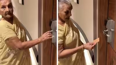 ‘Kahan hai chabhi?’: Grandmother’s adorable reaction to using a hotel room access card for the first time wins hearts online ‘Kahan hai chabhi?’: Grandmother’s adorable reaction to using a hotel room access card for the first time wins hearts online