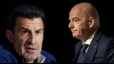 ‘He should go. Now’: Luis Figo unleashes bombshell rant tearing apart embattled FIFA boss Infantino | Football News ‘He should go. Now’: Luis Figo unleashes bombshell rant tearing apart embattled FIFA boss Infantino | Football News