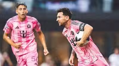 Lionel Messi scores first goals since FIFA World Cup 2026 final heartbreak | Football News Lionel Messi scores first goals since FIFA World Cup 2026 final heartbreak | Football News