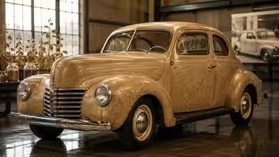In 1941, Henry Ford introduced an experimental soybean car that used plant-based plastic body panels and challenged the future of steel automobiles | In 1941, Henry Ford introduced an experimental soybean car that used plant-based plastic body panels and challenged the future of steel automobiles |