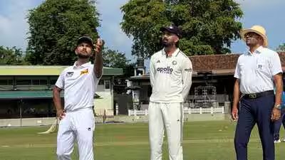 India vs Sri Lanka warm-up: Why did KL Rahul lead India at the toss instead of Shubman Gill? | Cricket News India vs Sri Lanka warm-up: Why did KL Rahul lead India at the toss instead of Shubman Gill? | Cricket News