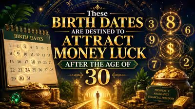 Financial luck after 30! Numerology reveals which birth dates face early career delays but build massive wealth and property later in life Financial luck after 30! Numerology reveals which birth dates face early career delays but build massive wealth and property later in life