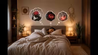 Vastu for Bedroom: Is your sleeping direction causing silent health issues and disturbed mind? Why NEVER sleep with your head in this direction Vastu for Bedroom: Is your sleeping direction causing silent health issues and disturbed mind? Why NEVER sleep with your head in this direction