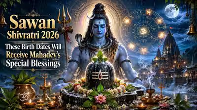 Sawan Shivratri, August 11, 2026: Powerful Shiva blessings unlock major turning points for these birth dates Sawan Shivratri, August 11, 2026: Powerful Shiva blessings unlock major turning points for these birth dates