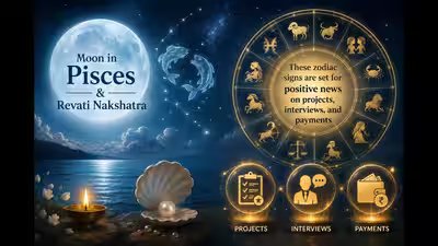 Career & Money Predictions, 31st August, 2026: Moon in Pisces & Revati Nakshatra, These zodiac signs are set for positive news on projects, interviews, and payments Career & Money Predictions, 31st August, 2026: Moon in Pisces & Revati Nakshatra, These zodiac signs are set for positive news on projects, interviews, and payments