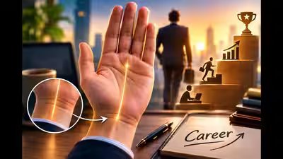 Palmistry Today: What Your Fate Line Starting at the Wrist Says About Your Career Palmistry Today: What Your Fate Line Starting at the Wrist Says About Your Career