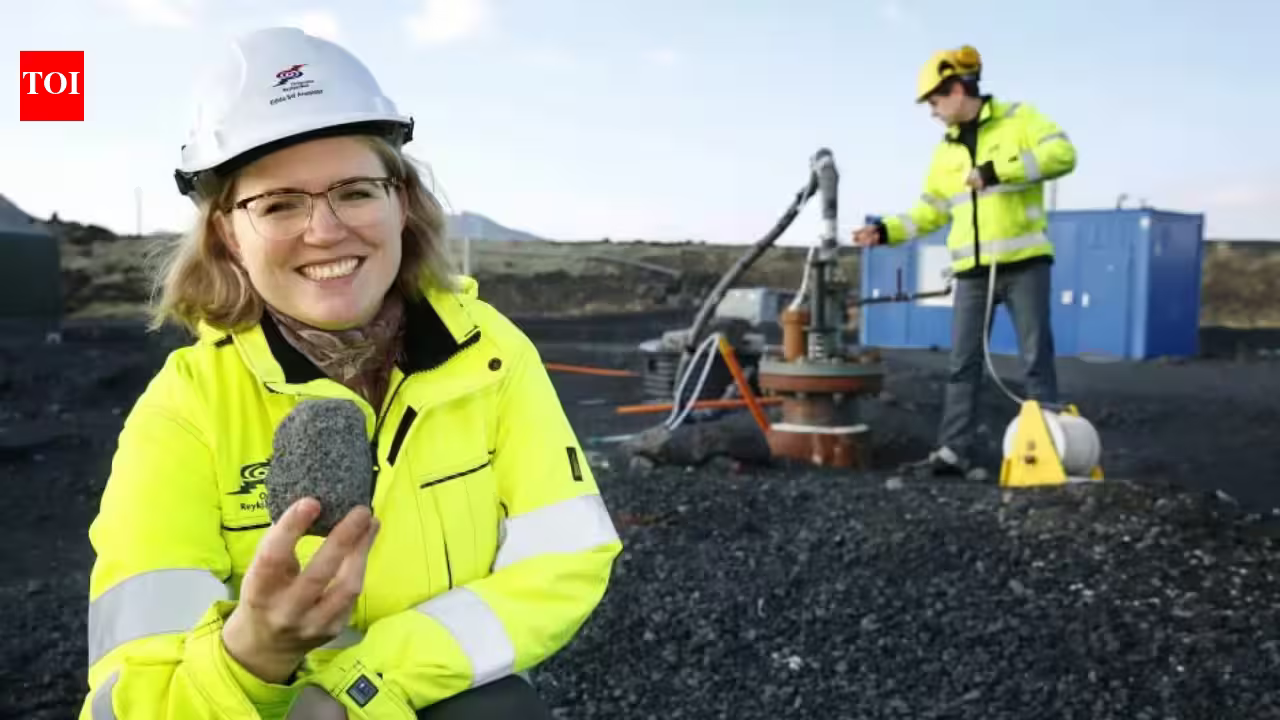 Scientists in Iceland are turning carbon dioxide into stone by injecting it into volcanic rock, and it could redefine the fight against climate change | Scientists in Iceland are turning carbon dioxide into stone by injecting it into volcanic rock, and it could redefine the fight against climate change |