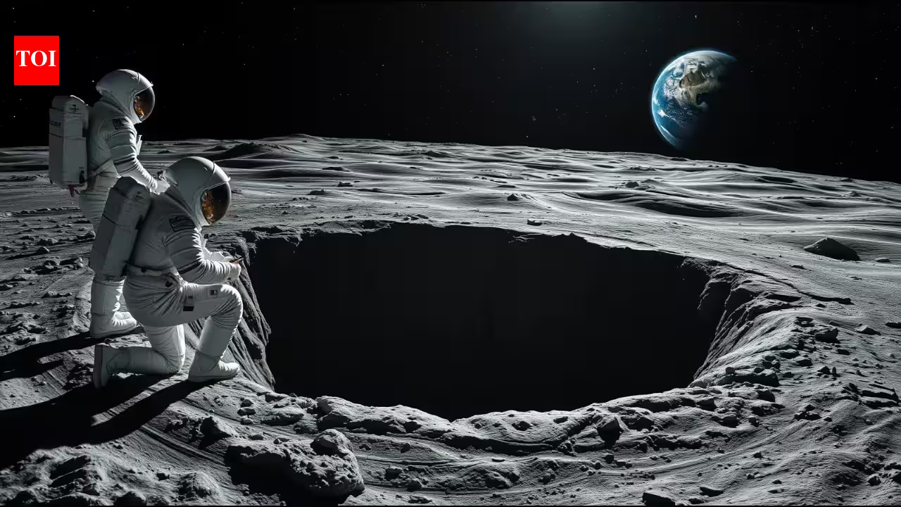 Moon: Scientists develop a new way to detect hidden water ice on the Moon using seismic waves | Moon: Scientists develop a new way to detect hidden water ice on the Moon using seismic waves |