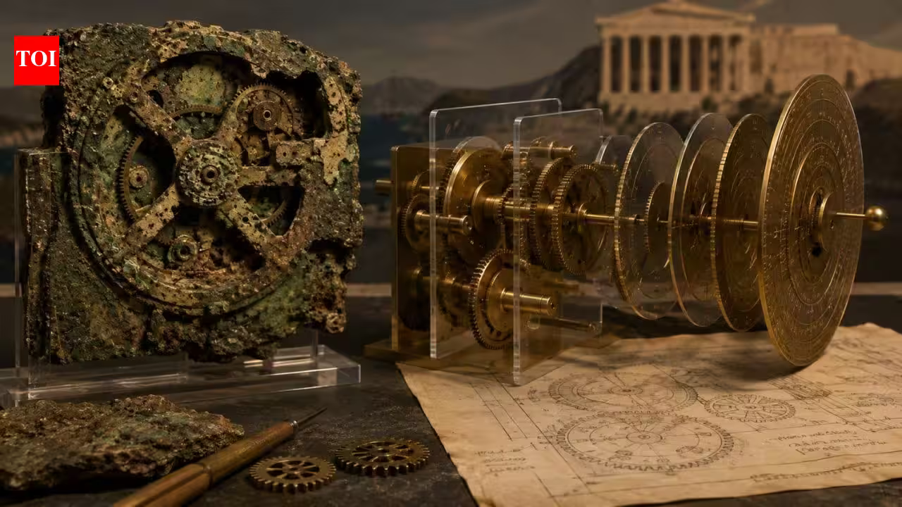 Scientists explain how the ancient Greek Antikythera Mechanism copied the Moon’s changing speed without modern technology | Scientists explain how the ancient Greek Antikythera Mechanism copied the Moon’s changing speed without modern technology |