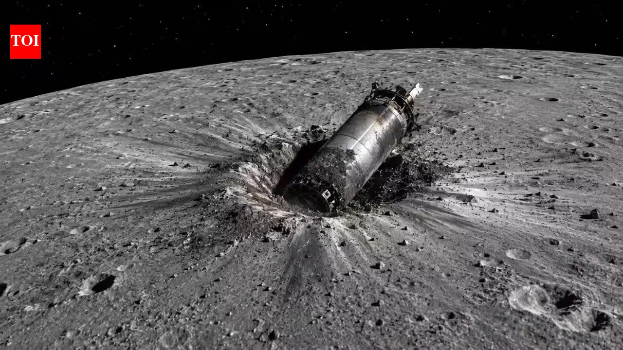 Nasa says SpaceX Falcon 9 upper stage hit the Moon exactly as predicted, revealing new clues about lunar impacts | Nasa says SpaceX Falcon 9 upper stage hit the Moon exactly as predicted, revealing new clues about lunar impacts |