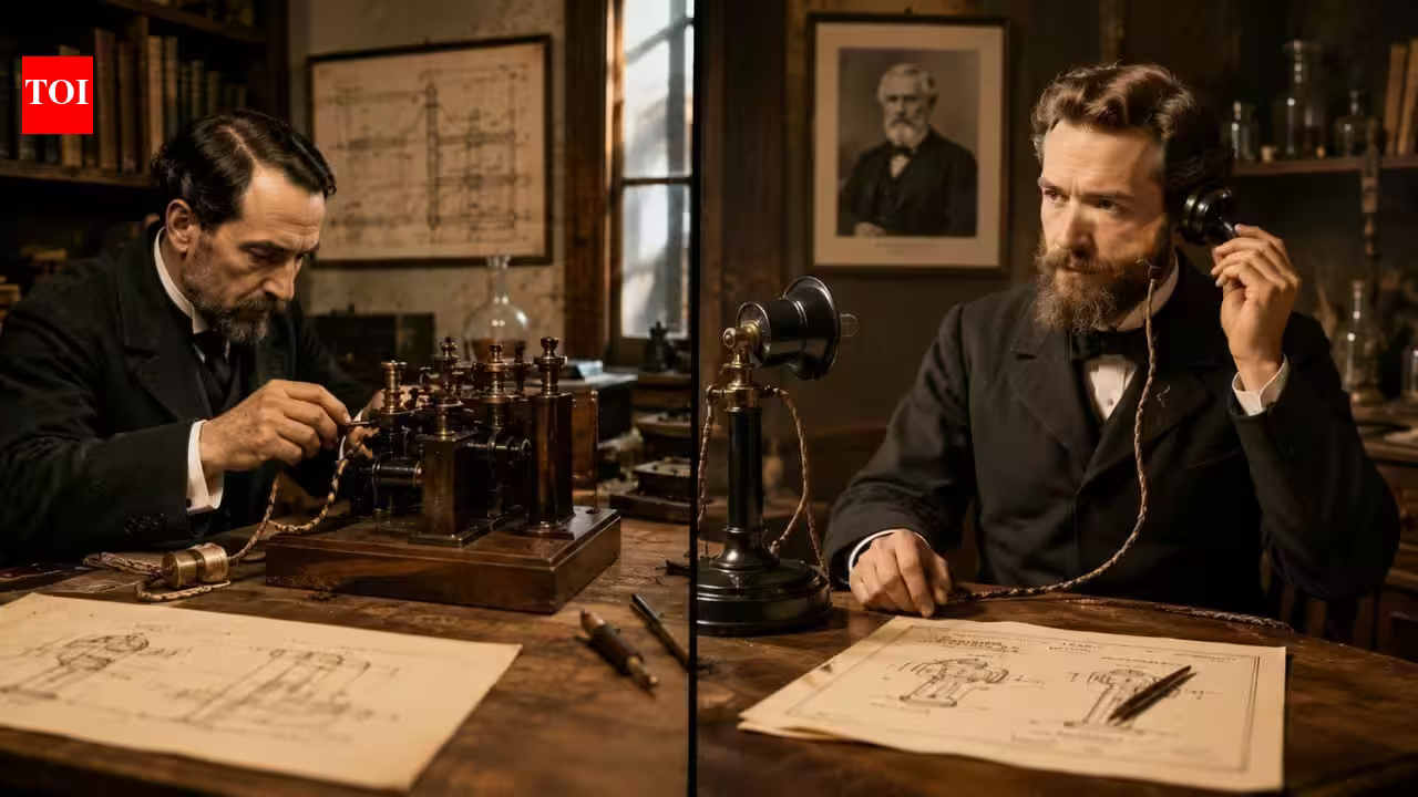 In 1876, Alexander Graham Bell patented the telephone, but an Italian inventor had already built the Telettrofono years earlier | In 1876, Alexander Graham Bell patented the telephone, but an Italian inventor had already built the Telettrofono years earlier |