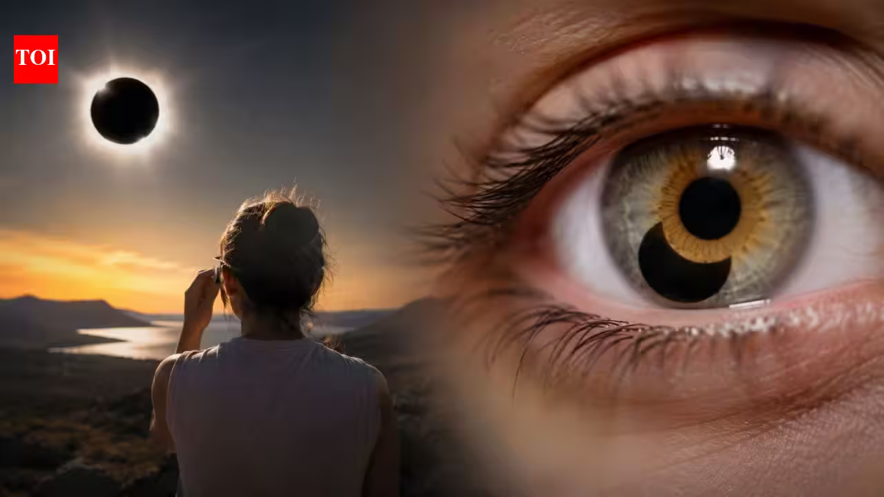 In 2017, a woman watched a solar eclipse for seconds. Days later, she discovered an eclipse-shaped blind spot in her eye | In 2017, a woman watched a solar eclipse for seconds. Days later, she discovered an eclipse-shaped blind spot in her eye |