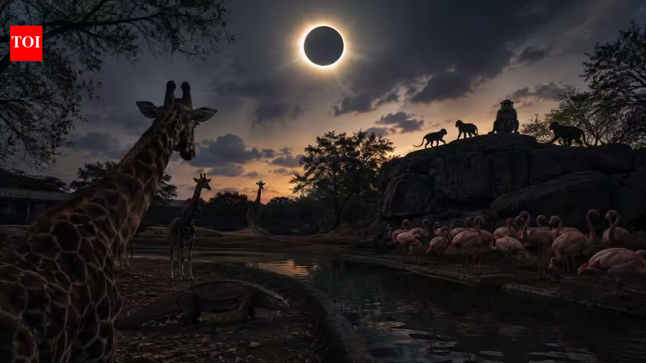 In 2017, a total solar eclipse changed animal behaviour as scientists watched 17 species react to sudden darkness In 2017, a total solar eclipse changed animal behaviour as scientists watched 17 species react to sudden darkness