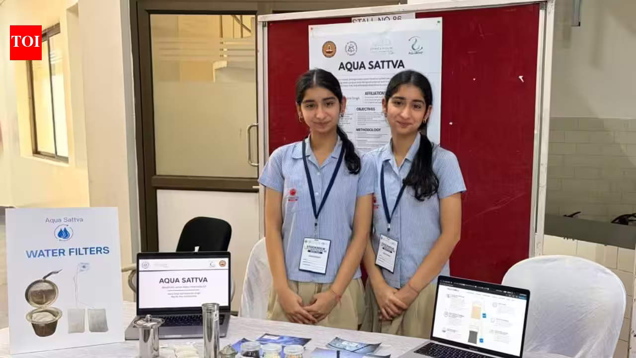 Cost-Effective Water Filter: Delhi-NCR twin sisters turn okra, fenugreek and rice husk into a Rs 100 electricity-free water filter; IIT Delhi tests show up to 93% removal of PFAS Cost-Effective Water Filter: Delhi-NCR twin sisters turn okra, fenugreek and rice husk into a Rs 100 electricity-free water filter; IIT Delhi tests show up to 93% removal of PFAS