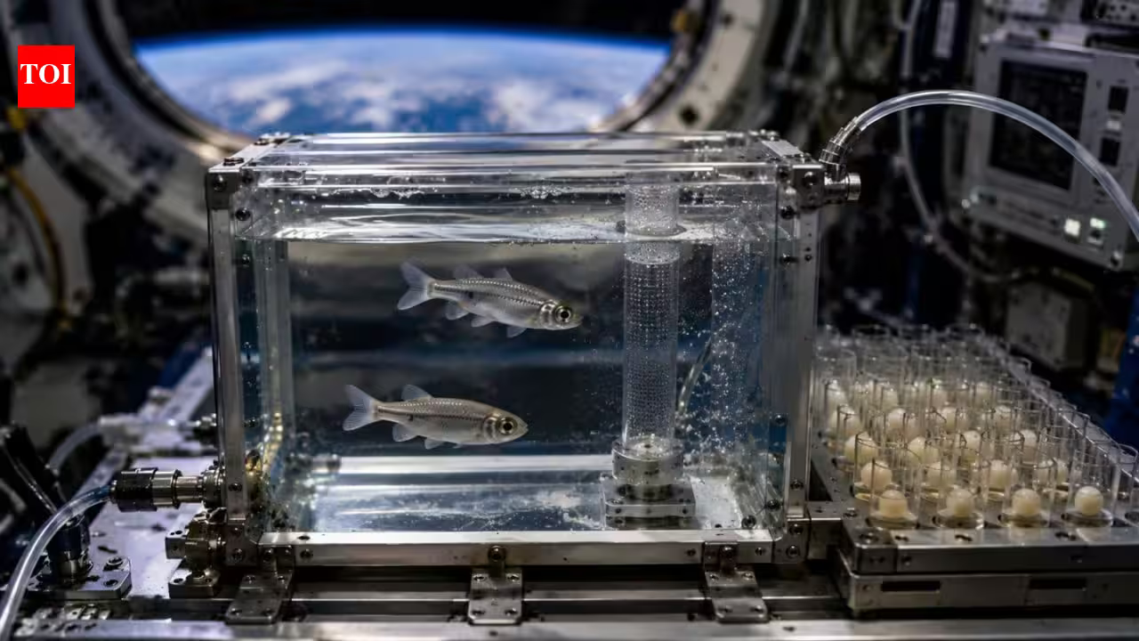 In 1973, Nasa sent two fish and 50 eggs into space; the unusual experiment helped reveal what happens to living organisms without gravity | In 1973, Nasa sent two fish and 50 eggs into space; the unusual experiment helped reveal what happens to living organisms without gravity |