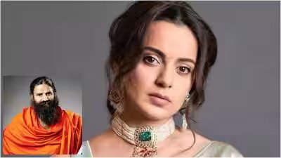 ‘Sab bhool-chook maaf’: Kangana Ranaut calls Baba Ramdev ‘BADE BHAI’, accepts his gift on Raksha Bandhan | ‘Sab bhool-chook maaf’: Kangana Ranaut calls Baba Ramdev ‘BADE BHAI’, accepts his gift on Raksha Bandhan |