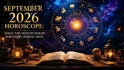 September 2026 Horoscope: What the month holds for every zodiac sign September 2026 Horoscope: What the month holds for every zodiac sign
