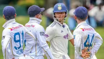Yashasvi Jaiswal, Asitha Fernando fined 25% match fee for Colombo Test altercation | Cricket News Yashasvi Jaiswal, Asitha Fernando fined 25% match fee for Colombo Test altercation | Cricket News