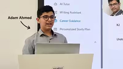 At 13, this UAE student built an AI education platform that won gold and an open-source tool for AI developers At 13, this UAE student built an AI education platform that won gold and an open-source tool for AI developers