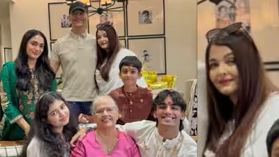 Aishwarya Rai Bachchan, Aaradhya celebrate Raksha Bandhan; fans love this rare glimpse of the actress with family after her sister-in-law Shrima Rai shares PIC | Aishwarya Rai Bachchan, Aaradhya celebrate Raksha Bandhan; fans love this rare glimpse of the actress with family after her sister-in-law Shrima Rai shares PIC |