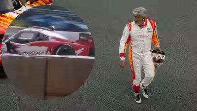Ajith Kumar: Ajith Kumar escapes unhurt after racing car crash during high-speed endurance event in Europe | Tamil Movie News Ajith Kumar: Ajith Kumar escapes unhurt after racing car crash during high-speed endurance event in Europe | Tamil Movie News