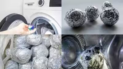 Why people put aluminium foil balls in their washing machine and whether you should | Why people put aluminium foil balls in their washing machine and whether you should |