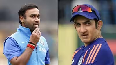 After ten defeats in 19 Tests and WTC hopes fading, Amit Mishra says ‘give Gautam Gambhir more time’ After ten defeats in 19 Tests and WTC hopes fading, Amit Mishra says ‘give Gautam Gambhir more time’