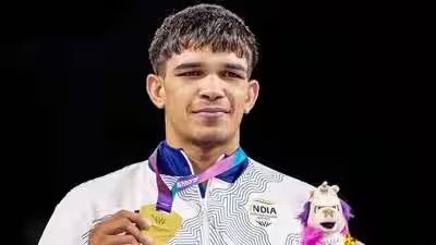 0-5 down, gold at the end: How boxer Ankush Panghal turned the tide to win CWG title | Commonwealth Games News 0-5 down, gold at the end: How boxer Ankush Panghal turned the tide to win CWG title | Commonwealth Games News