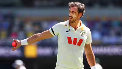 Mitchell Starc scripts history, breaks all-time left-arm Test record Mitchell Starc scripts history, breaks all-time left-arm Test record