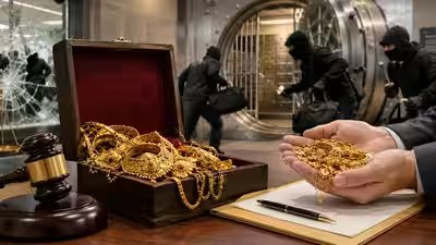 Gold pledged for loan stolen in bank robbery: Borrower gets gold value plus Rs 88,362 for making charges and stones, Rs 40,000 compensation – how he won the case Gold pledged for loan stolen in bank robbery: Borrower gets gold value plus Rs 88,362 for making charges and stones, Rs 40,000 compensation – how he won the case