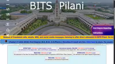 BITSAT 2026 Iteration 9 result out; check direct link to download and key details BITSAT 2026 Iteration 9 result out; check direct link to download and key details