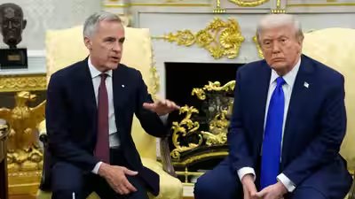 ‘Unfair’: Canada suspends trade talks with US, PM Carney says will match tariffs ‘dollar for dollar’ ‘Unfair’: Canada suspends trade talks with US, PM Carney says will match tariffs ‘dollar for dollar’
