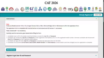 CAT 2026 registration begins at iimcat.ac.in: Check key dates and direct link to apply here CAT 2026 registration begins at iimcat.ac.in: Check key dates and direct link to apply here