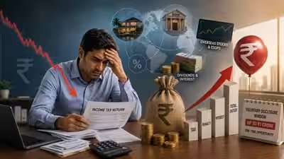 Weaker rupee may push foreign assets above FAST-DS Rs 1 crore limit: Taxpayers could lose the disclosure window which allows lower 60% tax outgo and face a steeper income tax bill Weaker rupee may push foreign assets above FAST-DS Rs 1 crore limit: Taxpayers could lose the disclosure window which allows lower 60% tax outgo and face a steeper income tax bill