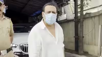 Govinda SPOTTED outside Mumbai hospital amid Sunita Ahuja’s second marriage claims, says, ‘Theek hoon’ | Govinda SPOTTED outside Mumbai hospital amid Sunita Ahuja’s second marriage claims, says, ‘Theek hoon’ |