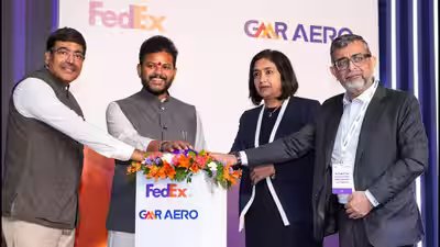 Fedex Delhi Cargo Hub: From 600 to 5,000 packages an hour: FedEx unveils $150 million Delhi cargo hub Fedex Delhi Cargo Hub: From 600 to 5,000 packages an hour: FedEx unveils $150 million Delhi cargo hub